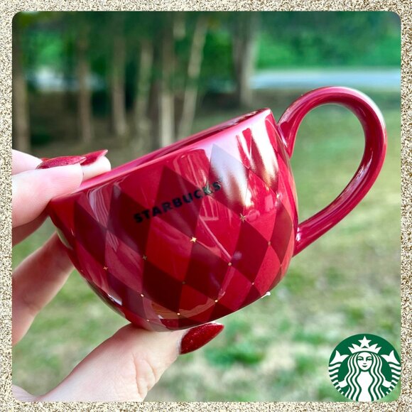 Starbucks Other - 🎄♦️ NWT 2025 Starbucks Ceramic Demi 3oz Mug